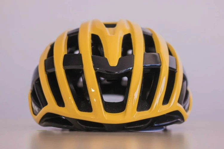 CASCO BICICLETA KASK VALEGRO WG11 AMARILLO ORIGINAL 2 CASCO BICICLETA KASK VALEGRO WG11 AMARILLO ORIGINAL - Imagen 2
