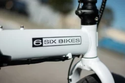 E-BIKE PLEGABLE SIX BIKES FAT SPORT ESB-66 BLANCO -tienda de bicicletas e bike plegable six bikes fat sport esb blanco 5