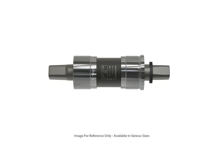 EJE PEDALIER ROSCADO DE CUADRADILLO SHIMANO 1 EJE PEDALIER ROSCADO DE CUADRADILLO SHIMANO