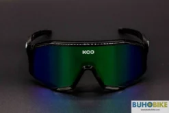 GAFAS CICLISMO KOO DEMOS NEGRAS LENTE GREEN MIRROR