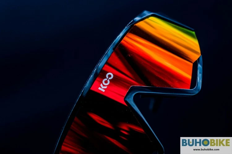 GAFAS CICLISMO KOO SPECTRO NEGRAS LENTE RED MIRROR 3 GAFAS CICLISMO KOO SPECTRO NEGRAS LENTE RED MIRROR - Imagen 3