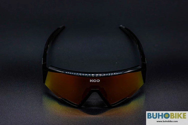GAFAS CICLISMO KOO SPECTRO NEGRAS LENTE RED MIRROR 4 GAFAS CICLISMO KOO SPECTRO NEGRAS LENTE RED MIRROR - Imagen 4
