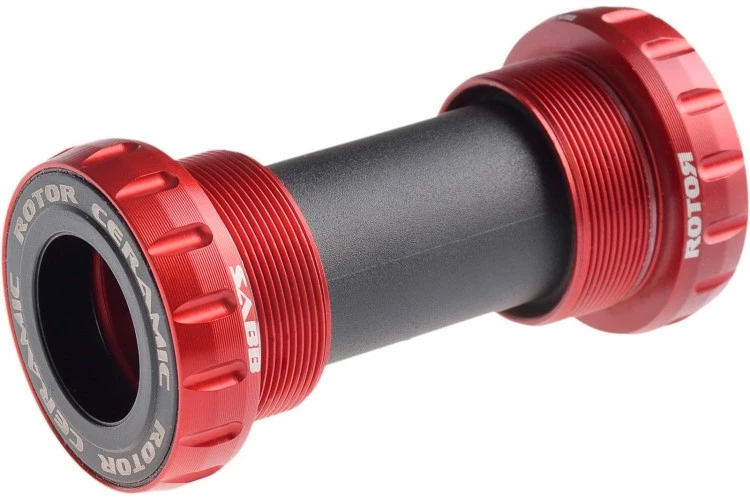 PEDALIER ROTOR SABB2 RD BSA 68MM CERÁMICO ROJO 1 PEDALIER ROTOR SABB2 RD BSA 68MM CERÁMICO ROJO
